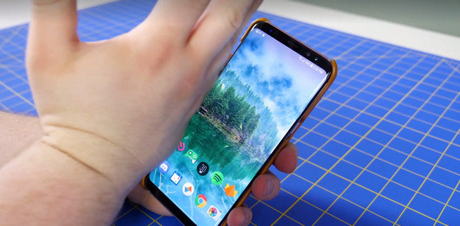 Cách chụp ảnh màn hình nhanh bằng cách vuốt lòng lòng bàn tay