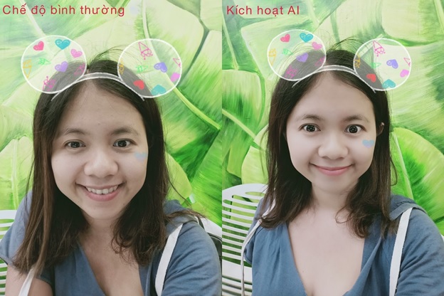 Sự khác nhau khi bật và tắt AI 