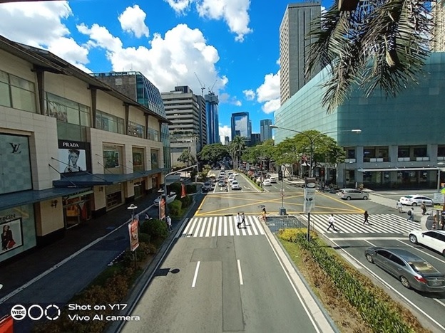 Ảnh chụp góc rộng trên vivo Y17