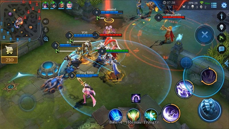 Liên Quân Mobile Garena được phát hành từ tháng 11/2016