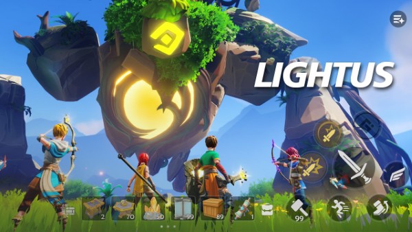 Lightus kết hợp giữa mô phỏng đời sống, phiêu lưu và xây dựng 