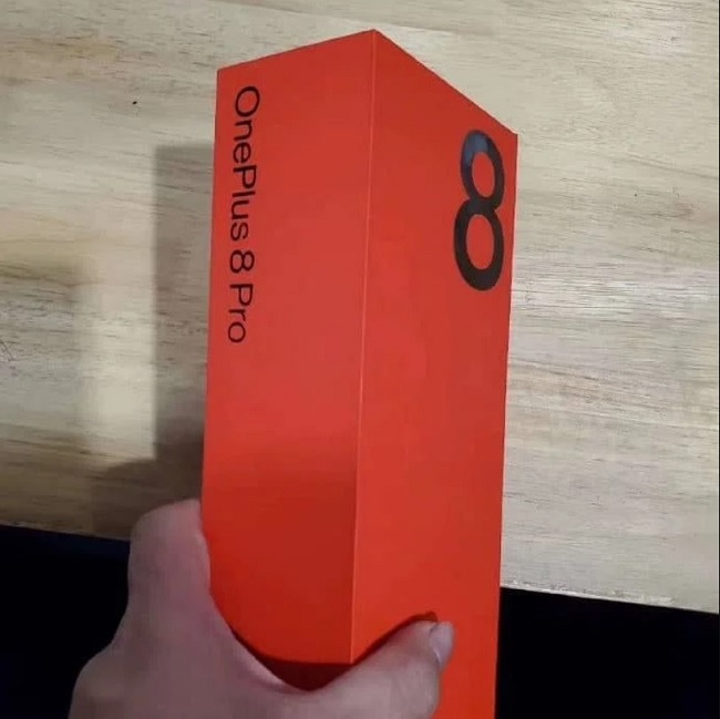 Lộ diện hộp đựng OnePlus 8 Pro trước ngày ra mắt