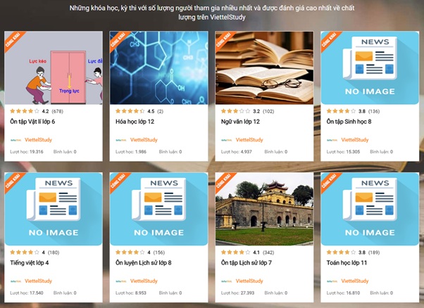 Hướng dẫn sử dụng ViettelStudy học tập từ xa trong mùa dịch COVID-19