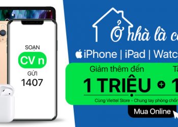 Mua sắm online các sản phẩm Apple chính hãng giảm đến 1 triệu đồng, tặng thẻ cào 100.000đ