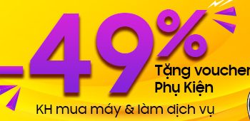 Giảm giá 49% phụ kiện dành cho khách hàng mua điện thoại, máy tính, dịch vụ tại Viettel Store