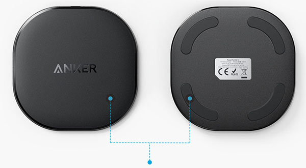 Sạc Anker - PowerPort Chuẩn Qi 10W không dây