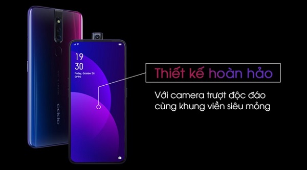 Thiết kế của OPPO F11 Pro