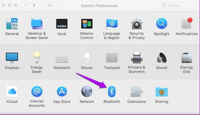 Ngắt kết nối và kết nối lại với Macbook