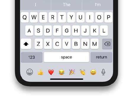 Micro được sử dụng để gõ chữ bằng giọng nói được đặt cạnh các icon góc dưới cùng bên phải.