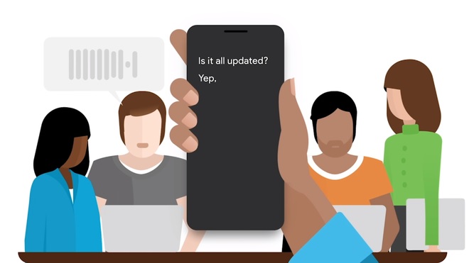 Biến giọng nói thành văn bản hỗ trợ rất tốt cho người khiếm thính