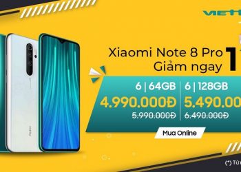 Hotsale tiết kiệm cho bạn trong mùa dịch: Xiaomi khuyến mãi giảm 1 triệu đồng khi mua Redmi Note 8 Pro