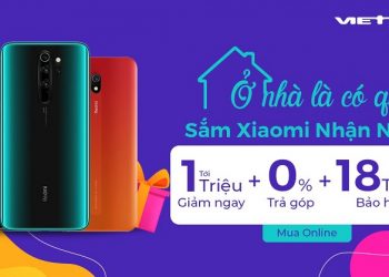 Ở nhà là có quà, săn sale online tiết kiệm đến 1 triệu đồng khi mua smartphone Xiaomi