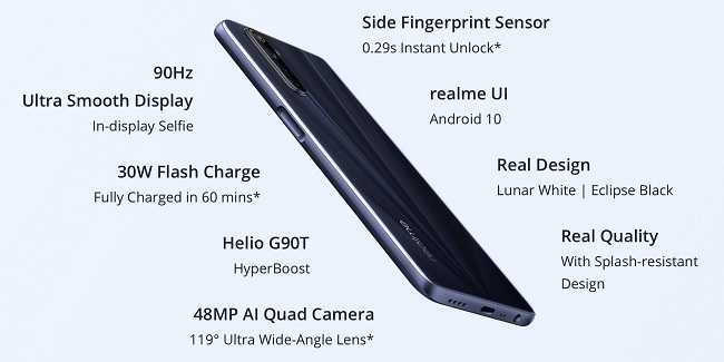 Thông số kỹ thuật Realme 6s