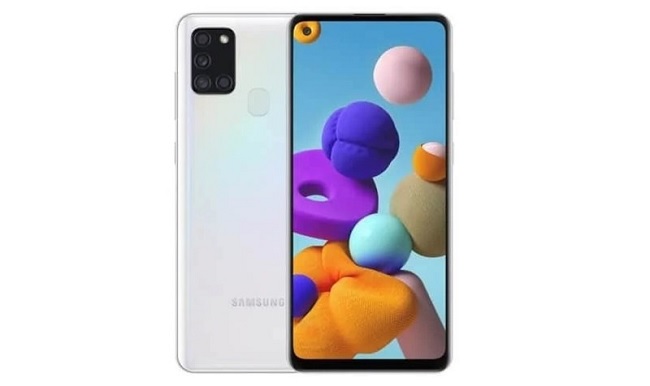 Galaxy A21s màu trắng
