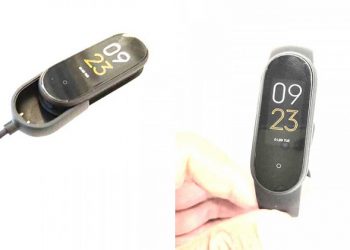 Lộ hình ảnh thực tế vòng đeo tay thông minh Xiaomi Mi Band 5 với thiết kế bộ sạc hoàn toàn mới