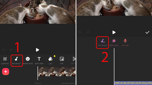app chèn nhạc vào video cho iphone