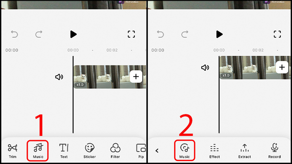 app chèn nhạc vào video cho iphone
