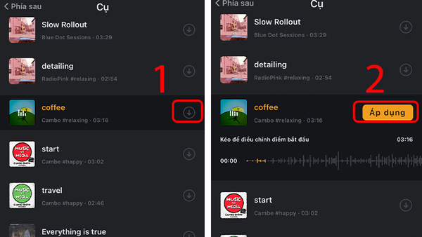 app chèn nhạc vào video cho iphone