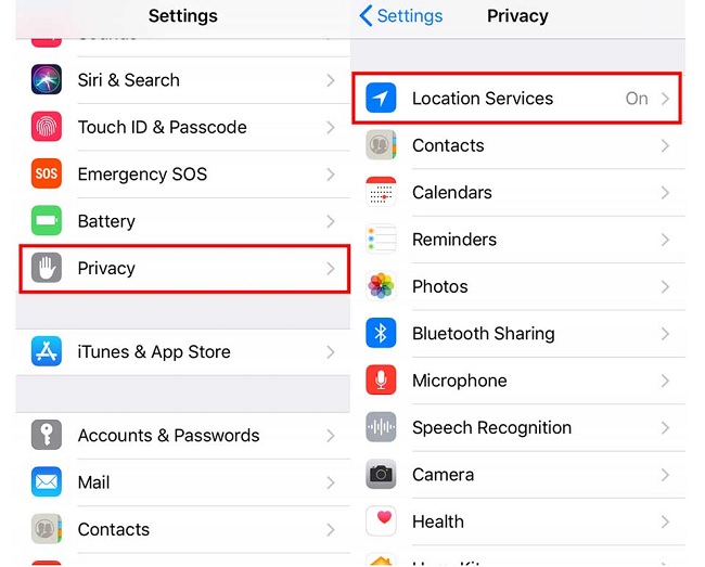 Quản lý cấp quyền sử dụng vị trí của bạn