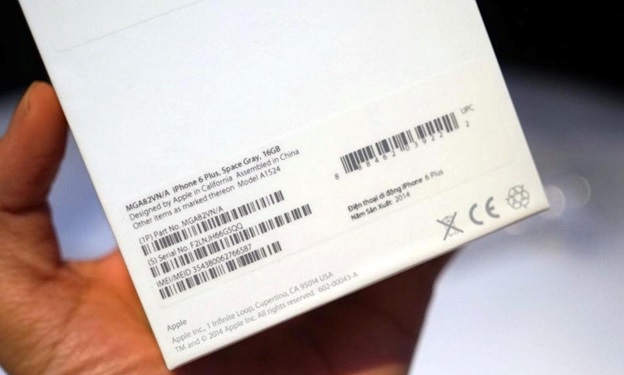 Vỏ hộp iPhone sẽ có số serial