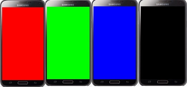 Kiểm tra khả năng hiển thị màu của điện thoại Samsung