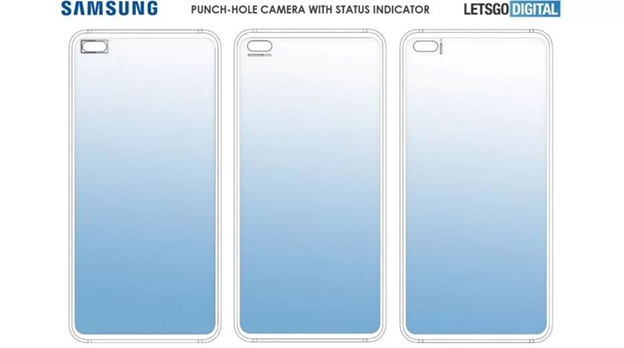 Samsung đã nộp ít nhất 5 bằng sáng chế mới về tính năng hiển thị xung quanh camera selfie