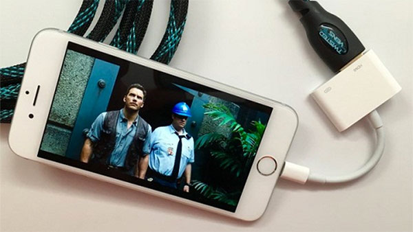 Sử dụng HDMI, VGA hoặc AV để truyền hình ảnh lên Tivi từ iPhone