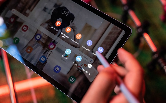 Galaxy Tab S6 Lite hỗ trợ đa dạng công cụ làm việc