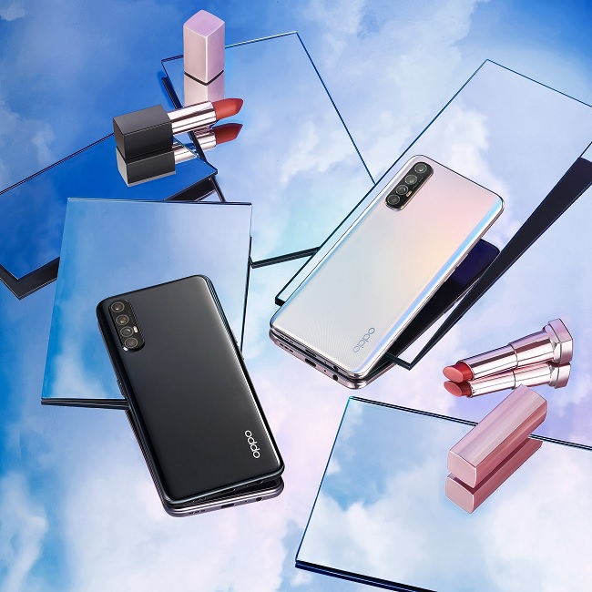 OPPO Reno3 Pro giá 14.990.000 đồng, 3 tùy chọn màu Xanh, Đen và Trắng
