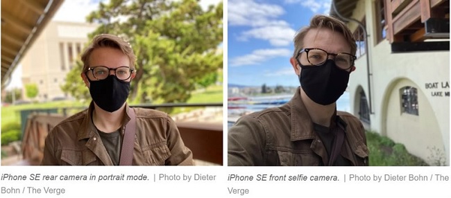 Cảnh chụp chân dung từ camera của iPhone SE 2020