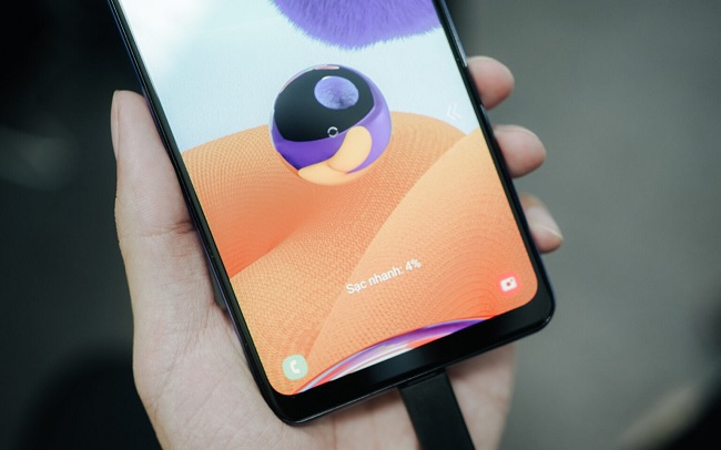 Samsung Galaxy A31 nạp đầy viên pin 5.000 mAh trong 2 giờ với công nghệ sạc nhanh 15W