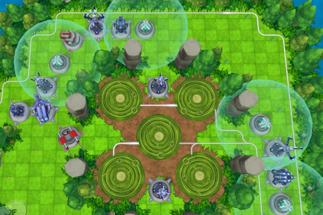 Trong game, người chơi sẽ xây dựng các tháp phòng thủ chiến thuật nhằm ngăn chặn, tiêu diệt kẻ địch