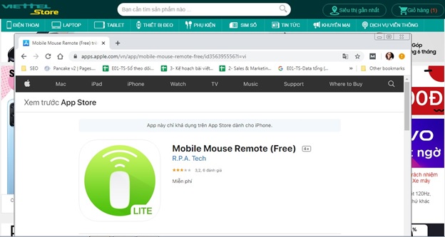 Tải ứng dụng như hình về iPhone 