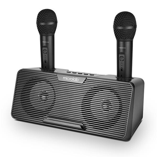 Loa kèm 2 mic Microlab KTV100