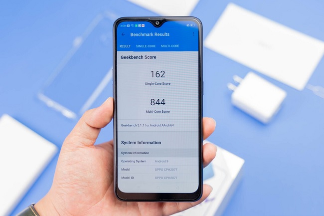 Điểm hiệu năng của OPPO A12