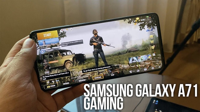 Chiến game siêu mượt với Samsung Galaxy A71