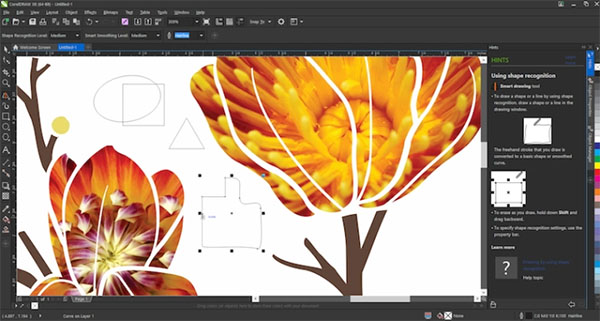 CorelDRAW là phần mềm được đánh giá gần như sánh ngang với Photoshop