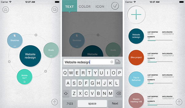 Mindly cung cấp cho người dùng giao diện bắt mắt, dễ dàng sử dụng