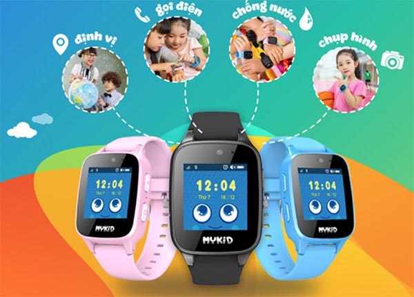 Đồng hồ định vị MyKid Basic 1 các bé nhìn là mê