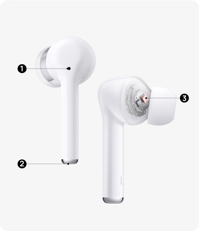 Tai nghe FreeBuds 3i trang bị ba micro