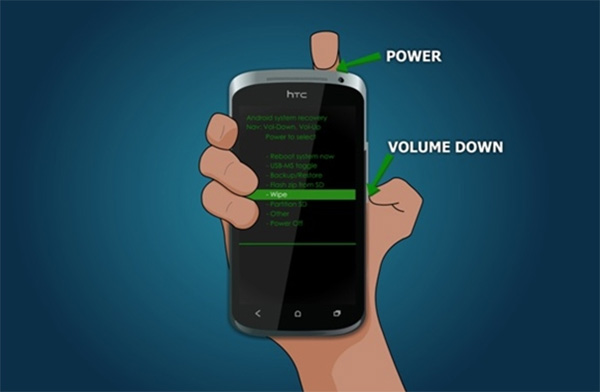 Nhấn giữ đồng thời nút Home và nút giảm âm lượng