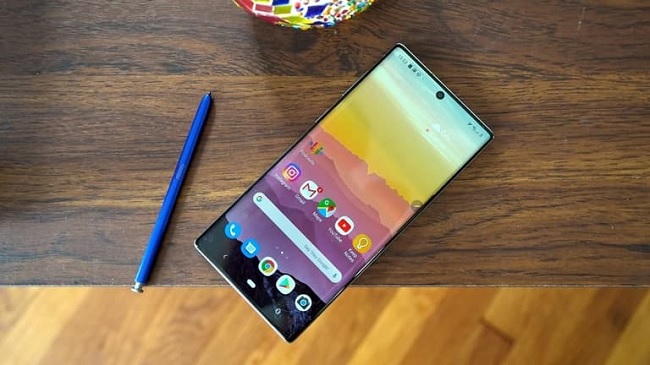Pin của Galaxy Note 10 Lite vượt trội hơn đáp ứng cho nhu cầu sử dụng cả ngày