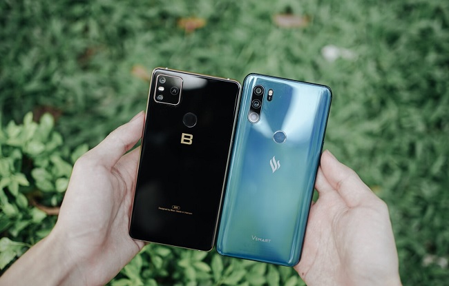 Thiết kế của Bphone B86 và Vsmart Active 3