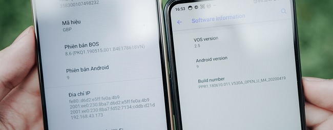 Phần mềm giữa 2 thiết bị
