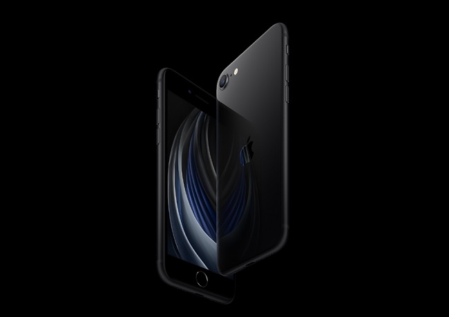 Màn hình iPhone SE 2020 tương tự như iPhone 8 với 2 viền trên dưới khá dầy