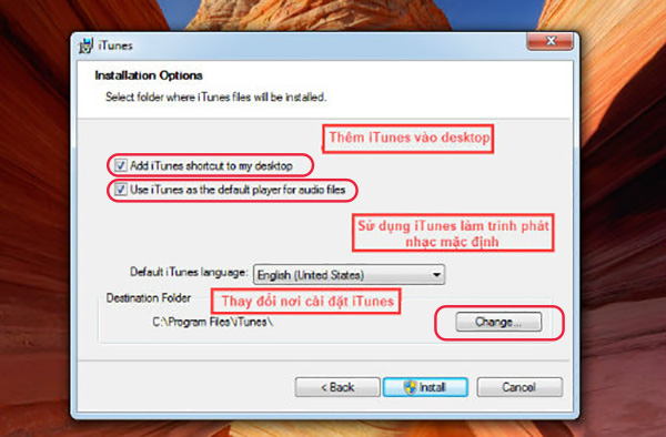 Hướng dẫn cài đặt iTunes trên máy tính (1)