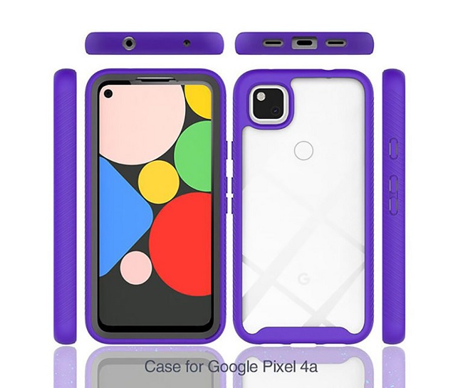 Ốp lưng được cho là của Google Pixel 4a