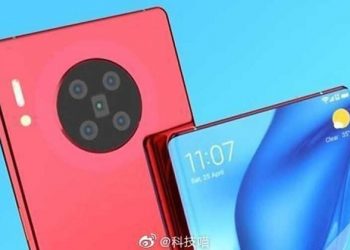Mãn nhãn với hình ảnh thiết kế Huawei Mate 40 được trang bị màn hình thác nước và cụm 5 camera sau