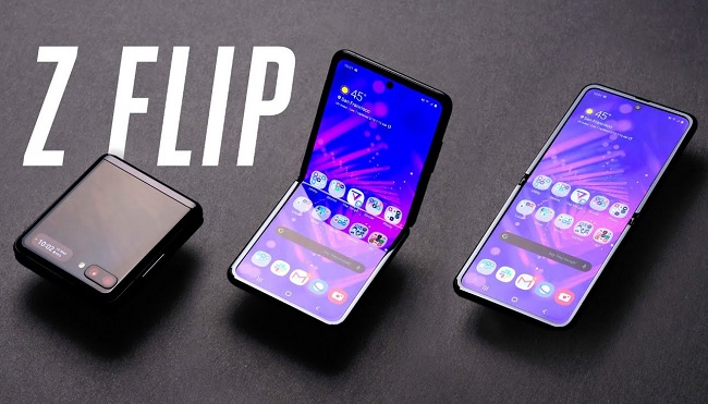 Khi gập lại Galaxy Z Flip không còn khe hở như trên Galaxy Fold