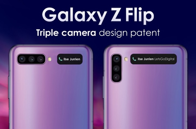 Thiết kế của Galaxy Z Flip 2 đột phá với dàn camera kết hợp với màn hình phụ lớn hơn